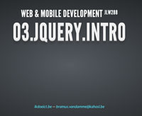 03.jQuery.Introduction